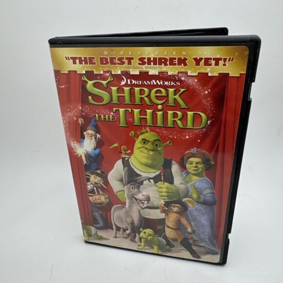 Shrek the Third DVD Animated Movie Dreamworks D2 - Picture 1 of 3